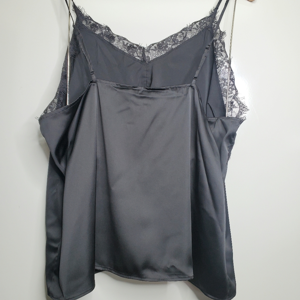 NWT THE DROP Women's Natalie V-Neck Lace Trimmed Camisole Tank Top Size XL - Picture 5 of 9